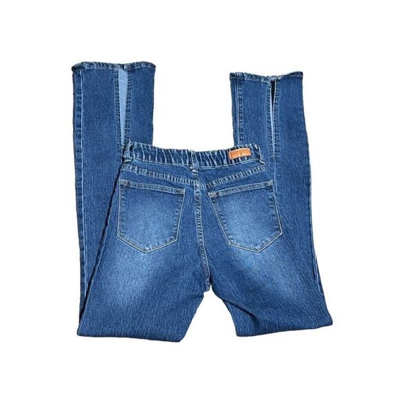 Umgee Denim Flared Leg with Slit Jeans Size 1 - Picture 4 of 5
